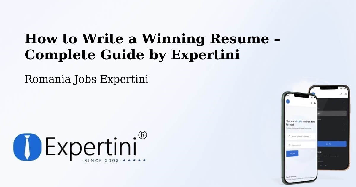 Resume Writing Guide for Job Seekers – Misentea - Misentea, Romania Jobs Expertini